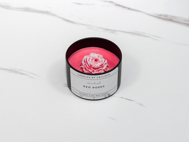 Red Rose | 8oz Handmade Soy Wax Candle