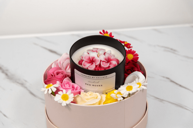 Red Rose | 8oz Handmade Soy Wax Candle